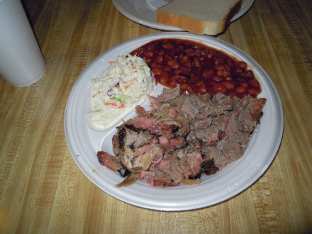 Pulled pork and brisket Pulled pork and brisket