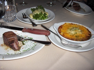 Split order of filet mignon Split order of filet mignon