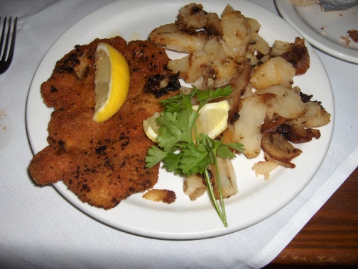 Half order of Wiener Schnitzel Half order of Wiener Schnitzel