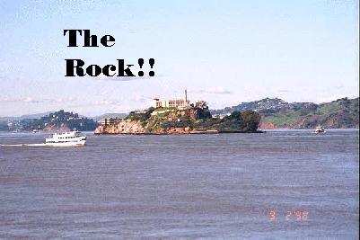 Only a mile off-shore - but that's
far enough