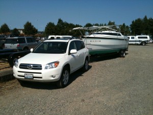 car and boat