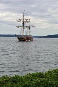 "Lady Washington" on Lake Washington.