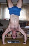 Headstand pushup, August 19, 2003