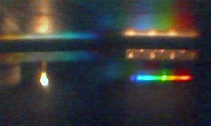 webcam spectrum of GE fluorescent grow light