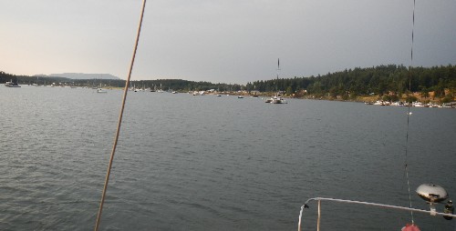 Looking North in Fisherman Bay