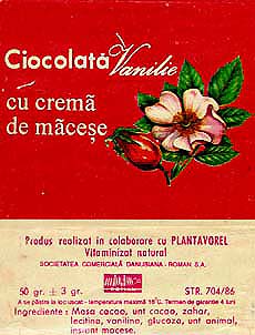 ciocolata vanilie cu crema macese