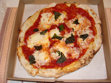 Margherita pizza