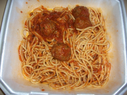 Spaghetti and meat balls