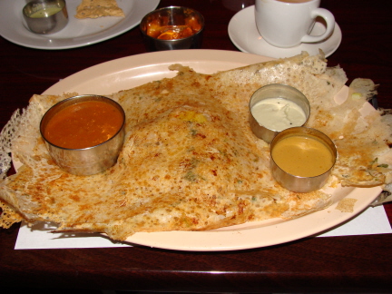 Rava masala dosa