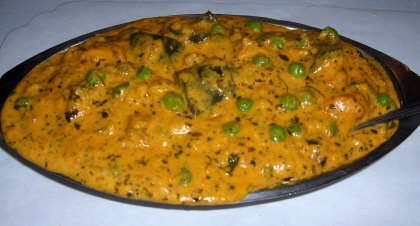 is  curry korma a vegetable creamy Vegetable a with dish korma mild