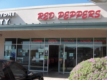 Red Peppers at the intersection of Redd Road and Westwind