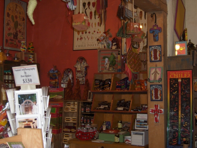 Gift shop at La Posta