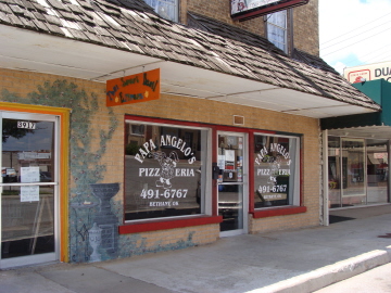 Papa Angelo's at their new location a half block south of Hwy 66