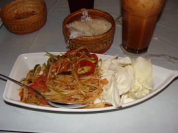 Papaya salad