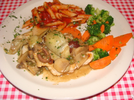 Chicken scalloppine