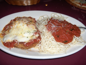 Eggplant parmigiana