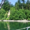 Dana Passage, Harstene Island on route to McMicken Island