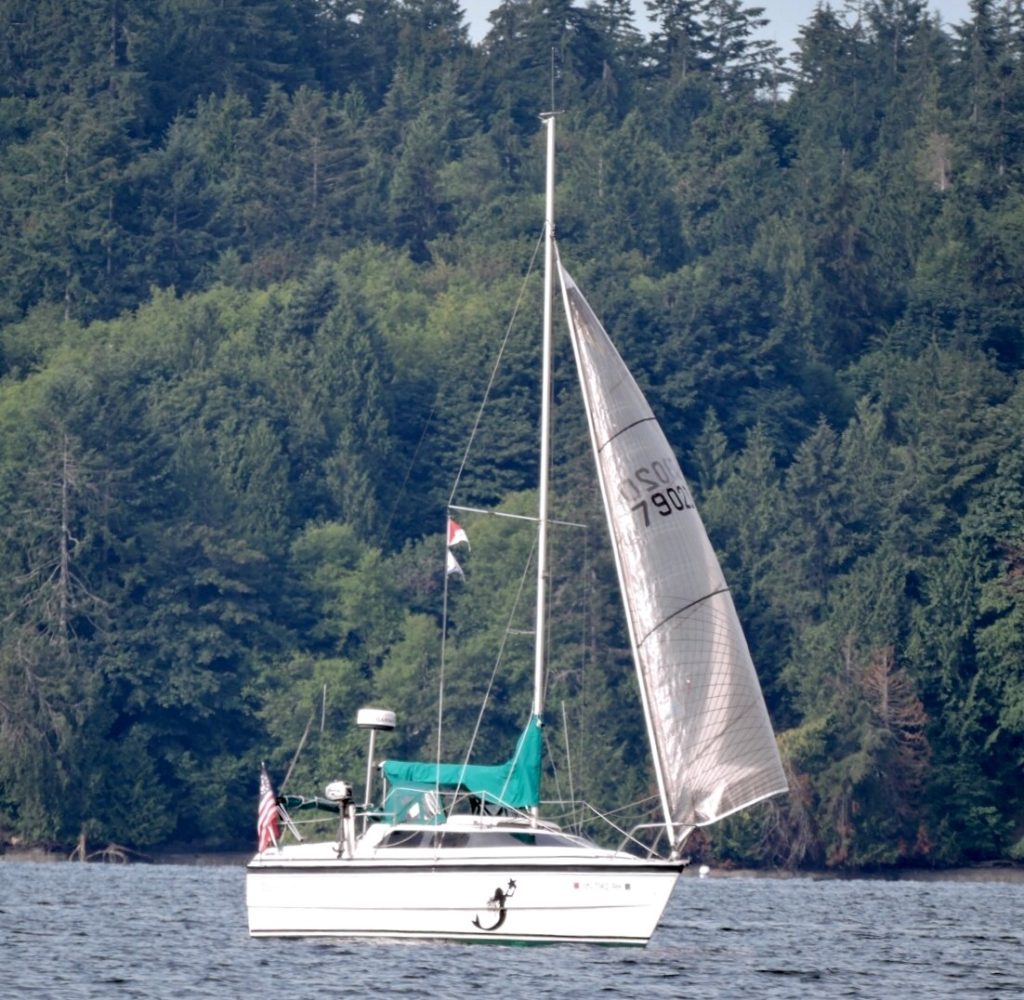 Joemma is a forested state park that offers good sailing, crabbing, and fishing. There is an interesting walk up the beach toward a kid's camp.