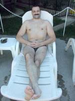 Freddie from Frankfurt at the pool