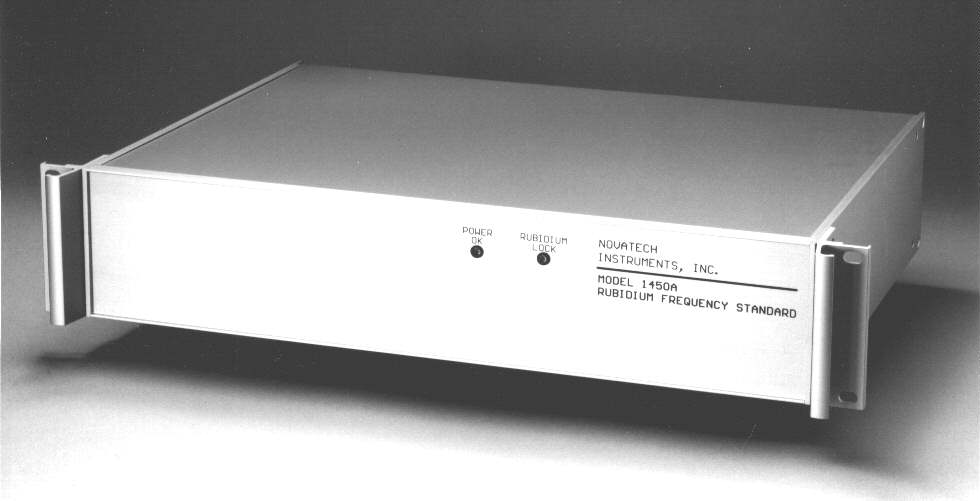 Model 1450A Rackmount Rubidium Frequency Standard