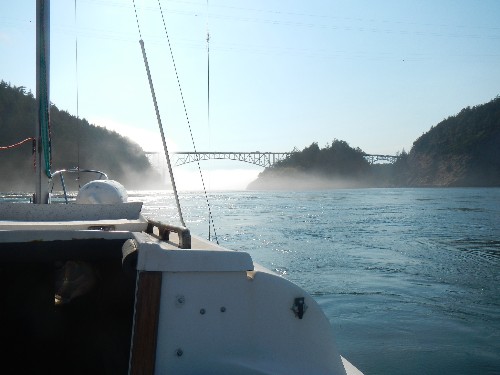 Fog in the pass