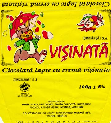 ciocolata lapte cu cream visinata