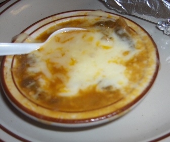 Small order of chile con queso