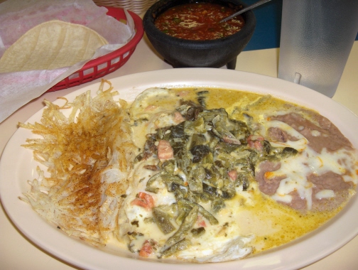 Huevos estilo de Mi Tierra