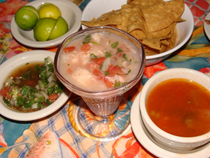 Fish ceviche